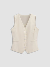 Leisure Button Up Vest